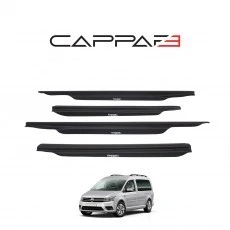 Volkswagen Caddy 2015-2020 Yıl Aralığı Uyumlu Yan Kapı Çıtası 4 Parça ürün görseli