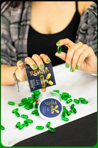 Revola Expert Biotin B7 Saç Güçlendirici Uzamaya Yardımcı Kapsül 25'li - 3