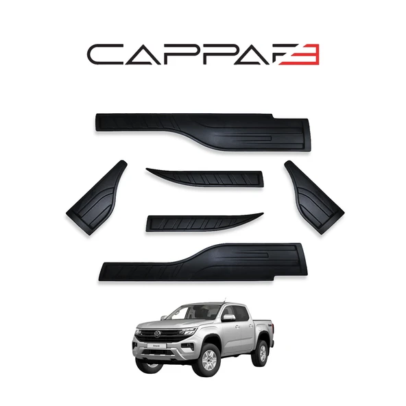 Volkswagen Amarok 2023- Yılı ve Sonrası Uyumlu Yarasa Kapı Kaplama 6 Parça - 3