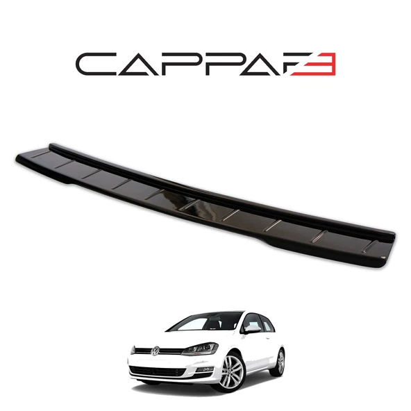 Volkswagen Golf 7 2013-2021 Yıl Aralığı Uyumlu Arka Tampon Eşiği Parlak - Resim 3