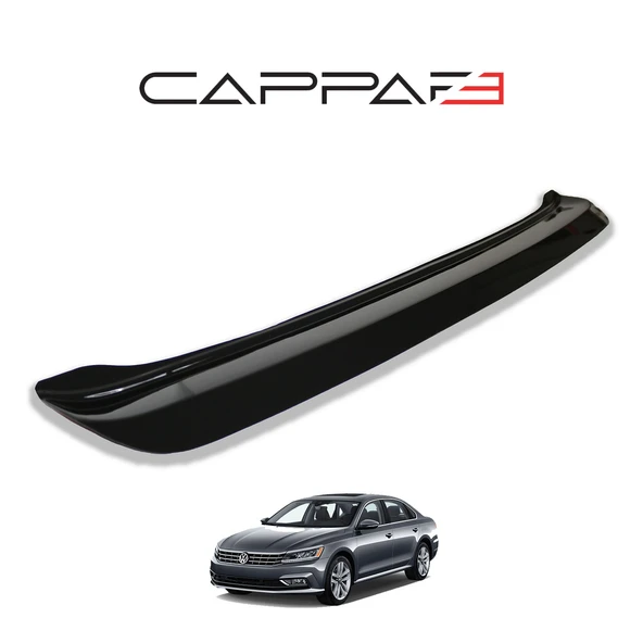 Volkswagen Passat 2015- Yılı ve Sonrası Uyumlu Arka Tampon Eşiği Parlak - Resim 4