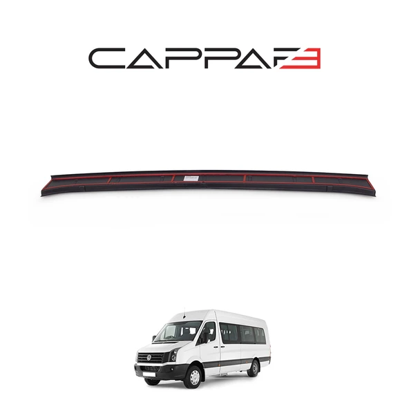 Volkswagen Crafter 2012-2017 Yıl Aralığı Uyumlu Arka Tampon Eşiği Mat - Resim 2