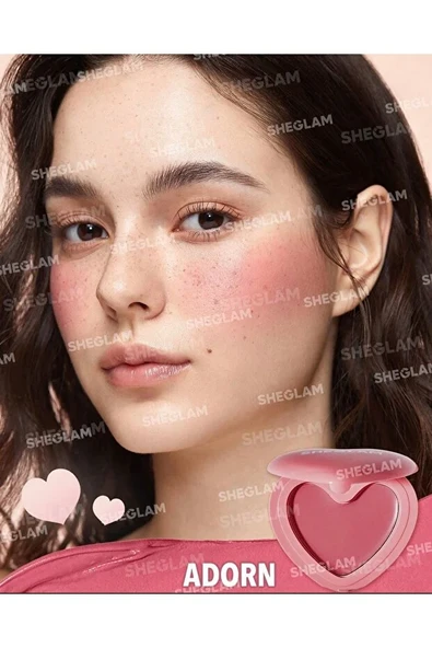 SHEGLAM Playing Cupid Cream Blush - ADORN Kremsi Allık - 2