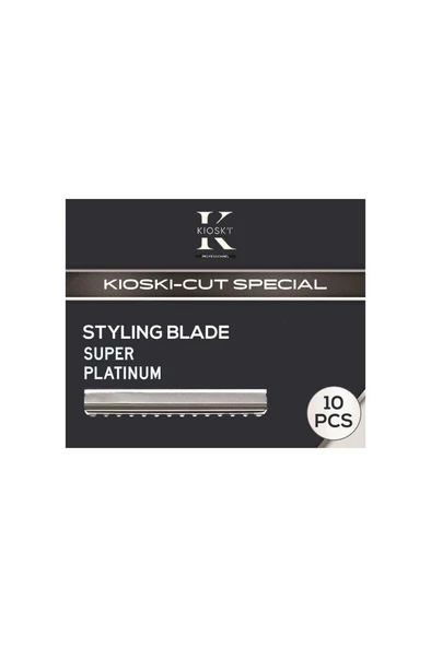 Kioski Premium Saç Ustura Jileti (Kaydırmalı Uzun Süre Kullanım) 10'lu Paket ürün görseli