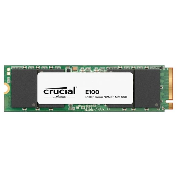 CRUCIAL 1TB E100 CT1000E100SSD8 5000- 4500MB/s M2 NVME GEN4 Disk ürün görseli 1