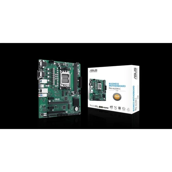 ASUS PRO A620AT-CSM A620 AM5 MİNİ ITX ANAKART - 1