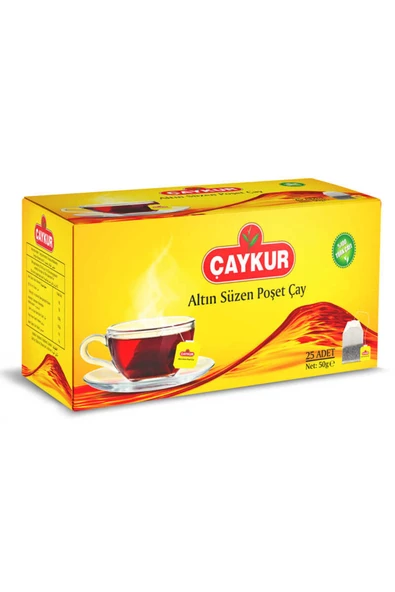 Altın Süzen Bardak Poşet Çay 50gr /