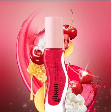 Honey Infused Lip Oil - Ballı Dudak Yağı Cherry On The Cake (8ml) - Resim 4