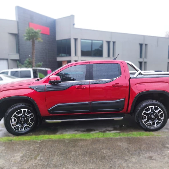 Volkswagen Amarok 2023- Yılı ve Sonrası Uyumlu Kapı Dodik 4 Parça - Resim 7