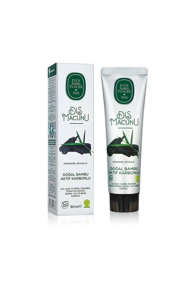 Doğal Bambu Karbonlu Diş Macunu 90 ml - Resim 2