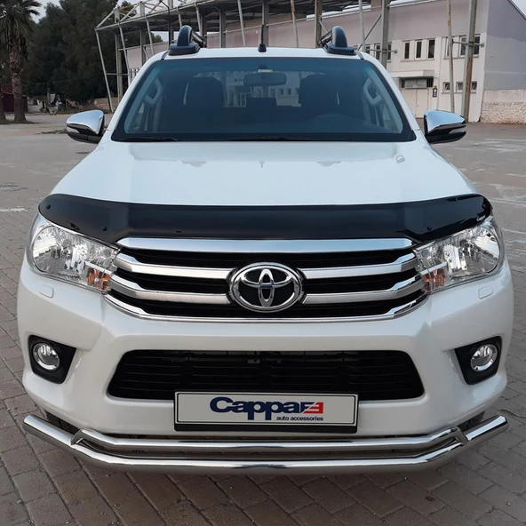 Toyota Hilux 2015-2020 Yıl Aralığı Uyumlu Kaput Rüzgarlığı 3mm - Resim 6