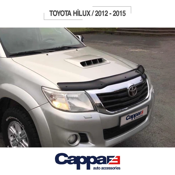Toyota Hilux 2012-2015 Yıl Aralığı Uyumlu Kaput Rüzgarlığı 4mm - Resim 7