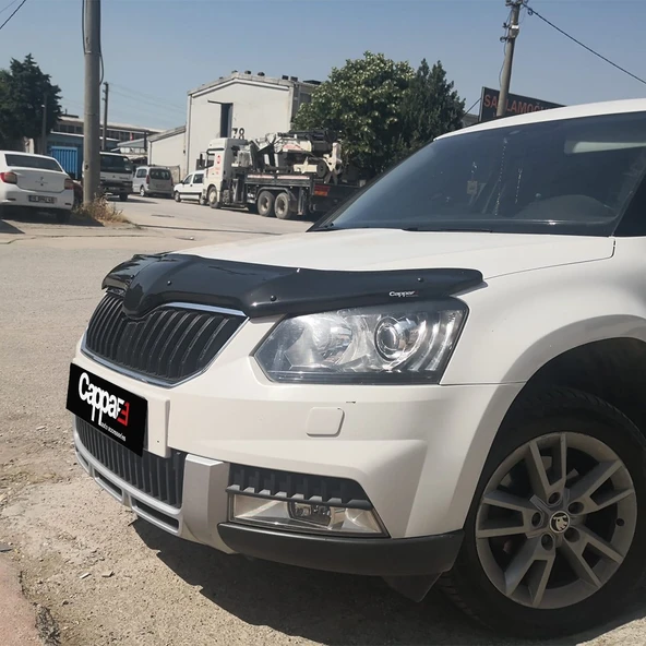 Skoda Yeti 2009-2013 Yılları Arası Uyumlu Ön Kaput Rüzgarlık 3mm - Resim 5