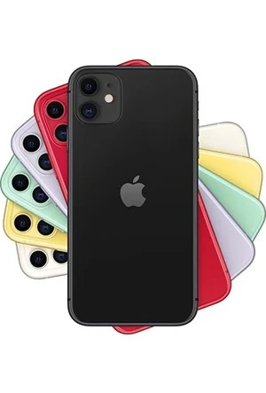 Yenilenmiş iPhone 11 128GB Siyah D Kalite - 1