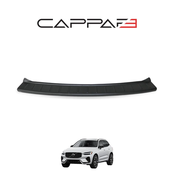 Volvo XC60 2017- Yılı ve Sonrası Uyumlu Arka Tampon Eşiği Mat - Resim 2