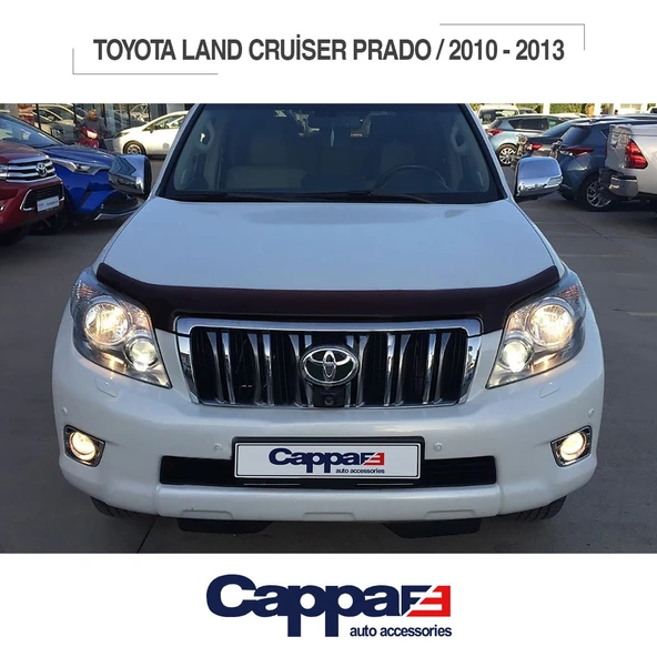 Toyota Land Cruiser Prado 2010-2013 Yıl Aralığı Uyumlu Kaput Rüzgarlığı 3mm - Resim 5