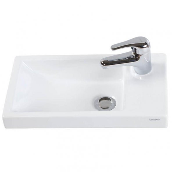 Creavit Elmas Tezgah Üstü Çanak Lavabo Tp025 ürün görseli 1