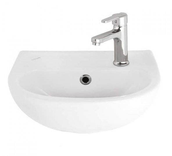 Creavit 29x35 cm Oval Duvara Monte Lavabo TP136