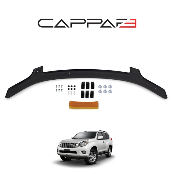 Toyota Land Cruiser Prado 2010-2013 Yıl Aralığı Uyumlu Kaput Rüzgarlığı 4mm - Resim 3
