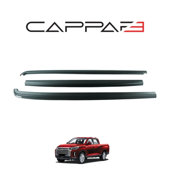 Ssangyong Musso 2021- Yılı ve Sonrası Uyumlu Kasa Kenar Koruma 3 Parça - Resim 6