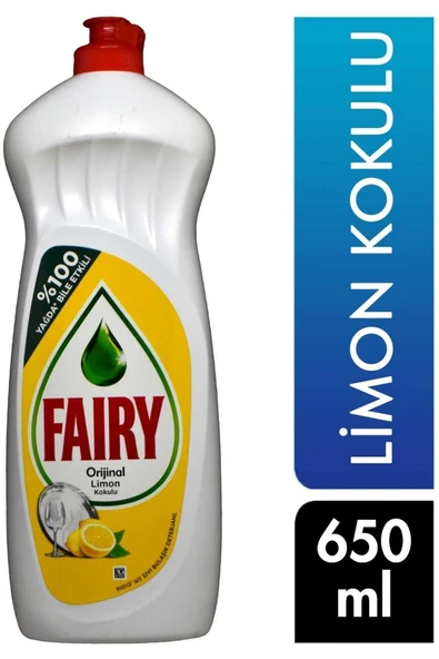 FAİRY Sıvı Bulaşık Deterjanı 650 Ml Limon 5413149798854 ürün görseli