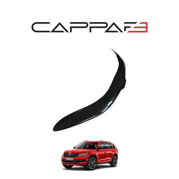 Skoda Kodiaq 2017 Yılı Ve Sonrası Ön Kaput Rüzgarlık 3mm - Resim 3