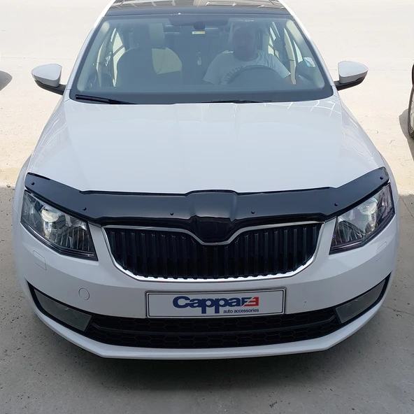 Skoda Octavia 2013 Yılı Ve Sonrası Ön Kaput Rüzgarlık 3mm - Resim 5