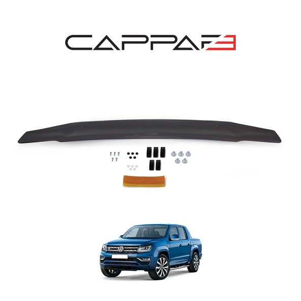 Volkswagen Amarok 2010-2022 Yıl Aralığı Uyumlu Kaput Rüzgarlığı 3mm - Resim 6