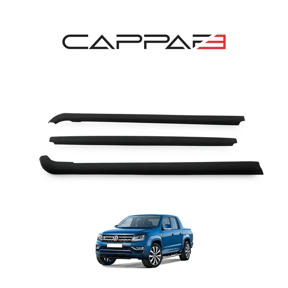 Volkswagen Amarok 2010-2022 Yıl Aralığı Uyumlu Kasa Kenar Koruma 3 Parça - 6