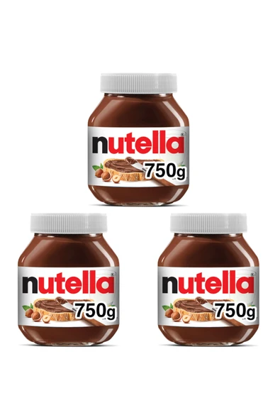 nutella 750 Gr 3lü ürün görseli