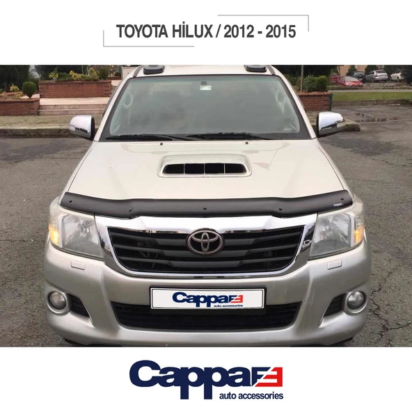 Toyota Hilux 2012-2015 Yıl Aralığı Uyumlu Kaput Rüzgarlığı 4mm - Resim 5