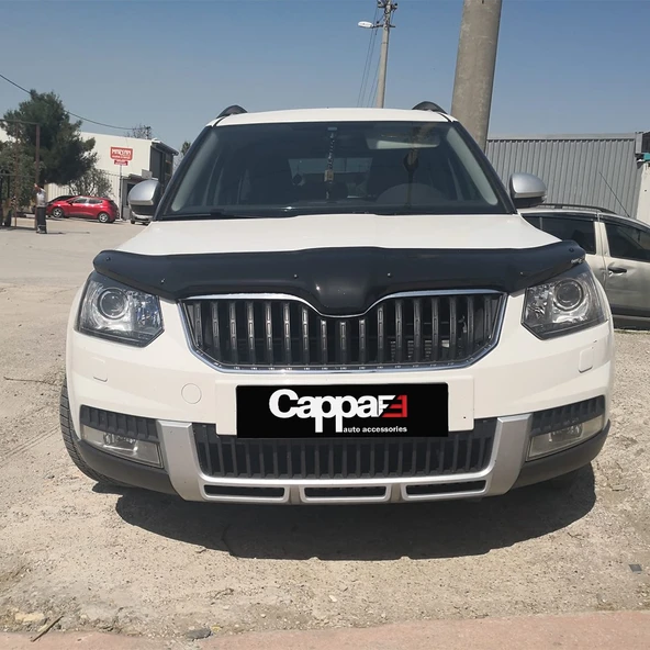 Skoda Yeti 2013-2017 Yılları Arası Uyumlu Ön Kaput Rüzgarlık 4mm - Resim 4