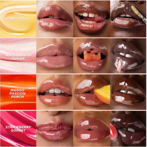 Honey Infused Lip Oil - Ballı Dudak Yağı Cherry On The Cake (8ml) - Resim 3