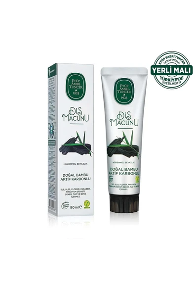 Doğal Bambu Karbonlu Diş Macunu 90 ml ürün görseli