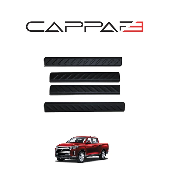 Ssangyong Musso 2021- Yılı ve Sonrası Uyumlu Kapı Eşiği 4 Parça - 2