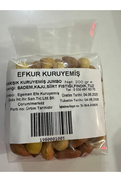 Karışık kuruyemiş jumbo ürün görseli