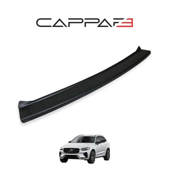 Volvo XC60 2017- Yılı ve Sonrası Uyumlu Arka Tampon Eşiği Mat - Resim 4