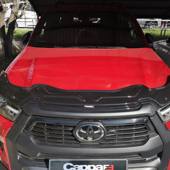 Toyota Hilux 2021- Yılı ve Sonrası Uyumlu Yarasa Kaput Rüzgarlığı - Resim 10