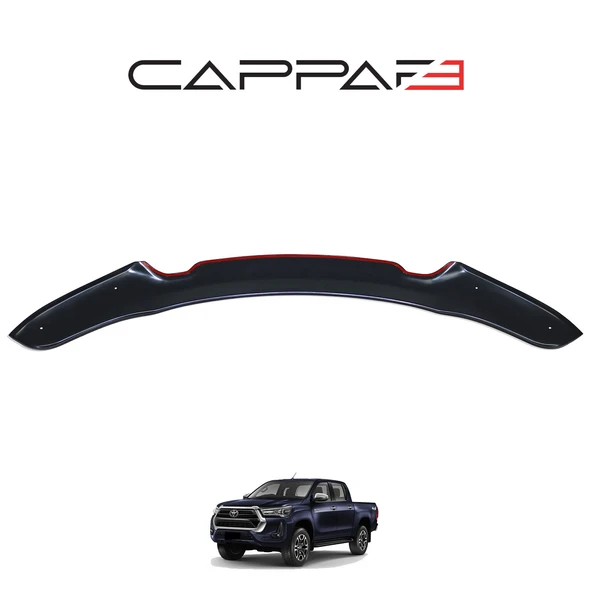 Toyota Hilux 2021- Yılı ve Sonrası Uyumlu Kaput Rüzgarlığı 3mm - Resim 5