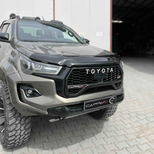 Toyota Hilux 2021- Yılı ve Sonrası Uyumlu Kaput Rüzgarlığı 3mm - Resim 10