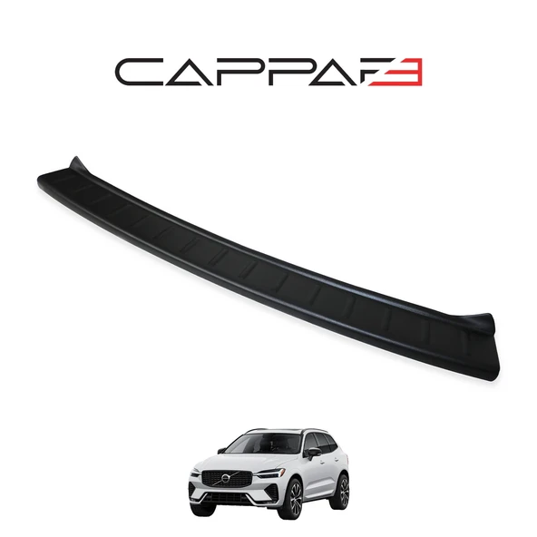 Volvo XC60 2017- Yılı ve Sonrası Uyumlu Arka Tampon Eşiği Mat - Resim 3