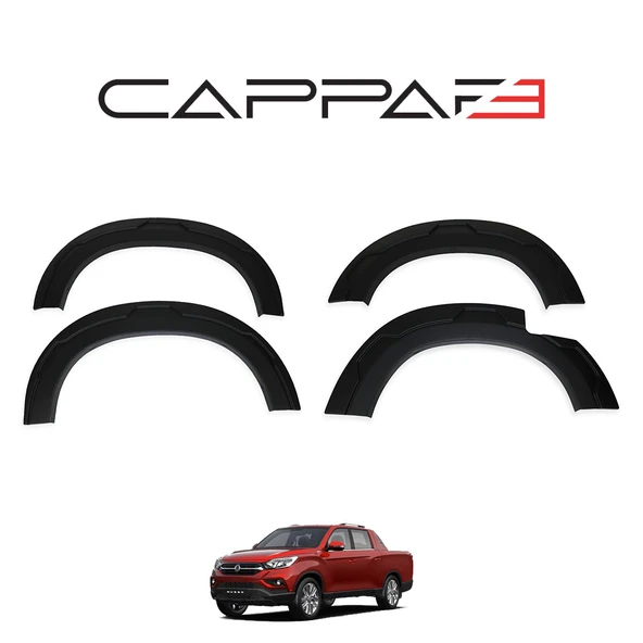 Ssangyong Musso 2021- Yılı ve Sonrası Uyumlu Çamurluk Dodik 4 Parça - Resim 2