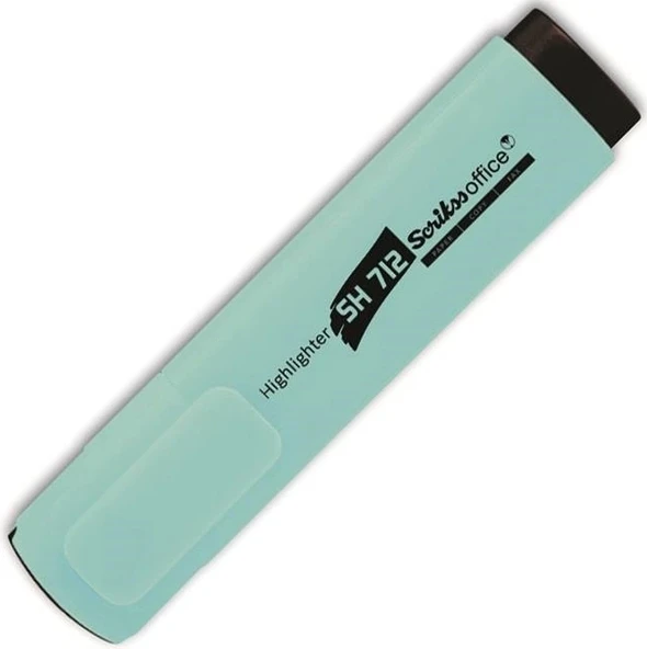 Supertrend Office Highlighter Fosforlu İşaretleme Kalemi PASTEL TURKUAZ ürün görseli 1