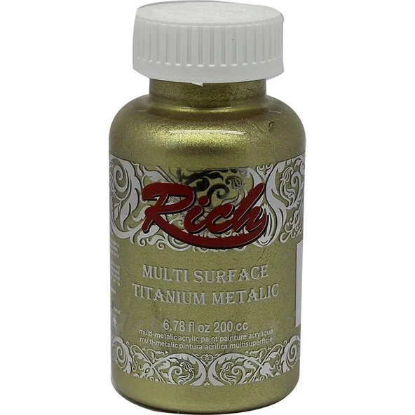 Supertrend Multi Surface Titanium Metalik Boya 200 cc. 2514 SOFT GOLD ürün görseli