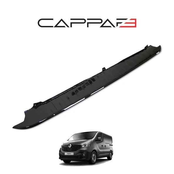 Renault Trafic 2014-2019 Yıl Aralığı Uyumlu Arka Tampon Eşiği Parlak - Resim 4