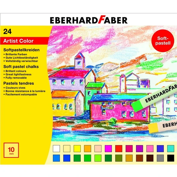 Supertrend Soft Pastel Boya Seti 24 Renk ürün görseli
