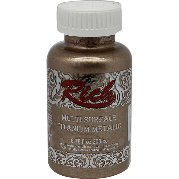 Supertrend Multi Surface Titanium Metalik Boya 200 cc. 2530 PUDRA PEMBE ürün görseli