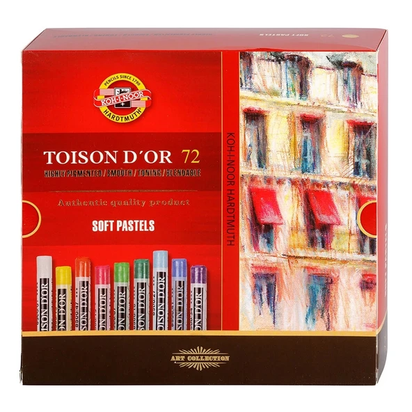 Supertrend Toison D'or Soft Pastel Boya Seti 72 Renk