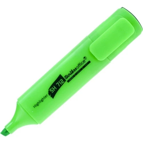 Supertrend Office Highlighter Fosforlu İşaretleme Kalemi YEŞİL ürün görseli 1