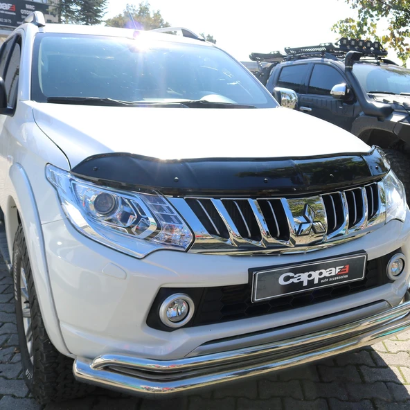 Mitsubishi L200 2015-2019 Yıl Aralığı Uyumlu Kaput Rüzgarlığı 3mm - Resim 7